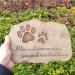 Personalized Dog Memorial Stone | Indoor Outdoor Garden Grave Marker | Loss of Pet Gift - Buy Online on GoSupps.com