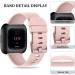 Vancle Silicone Sports Armband for Fitbit Versa | Replacement Bracelet for Versa 2 Versa Lite & SE - Pink (S) - Buy Online on GoSupps.com