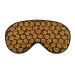 Cartoon Pretzel Sleep Mask for Women Adjustable Sleeping Eye Shades Cover with Elastic Strap