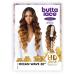Sensationnel Butta Ocean Wave Lace Front Wig - Pre-Plucked Natural Hairline - Human Hair Blend - 30 Inches (1B) - Buy Online on GoSupps.com