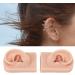 Soft Silicone Reusable Ear Model - 1 Pair, Simulated Human Skin, Middle Skin Color - Ideal for Teachers and Hospitals - Buy Online on GoSupps.com