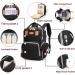 Coramy Multifunctional Mom Backpack - Waterproof Large Capacity Diaper Bag with USB Connection Diaper Pad & Stroller Belts - LD46 Black - Buy Online on GoSupps.com