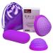 Menstrual cup menstrual disc menstrual disc periodic disc reusable & exhaustive silicone-mental cup set ideal for active women sport swimming (S+L)