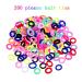 200 Mini Baby Hairbands - Tiny Soft Elastic Hair Ties for Kids (Assorted Colors) - Buy Online on GoSupps.com