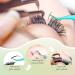 6PC Eyelash Extension Tweezers Set - Straight and Curved Stainless Steel Nippers for Volume Lash Application - False Lash Tools (Laser) - Buy Online on GoSupps.com