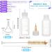 Benecreat 12 Pack 1oz Precision Tip Applicator Bottles Set - DIY Quilling Glue Oiler Bottle with Tips and Caps - Buy Online on GoSupps.com
