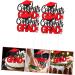 16 pcs Graduation row grad cake topper graduation cake insert 2023 cake toppers Graduation Decorations Class of 2023 Grad Picks snacking cakes cupcake topper appetizer mini Paper Redx4pcs 14X7.5CMx4pcs - Buy Online on GoSupps.com