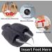 Electricity-Free Foot Warmer - Large Hot Water Bottle & Heated Slippers for Adults and Kids | Comfort for Cold Feet - Buy Online on GoSupps.com