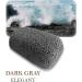 Pumice Stone for Feet - Natural Foot Scrubber for Callus Removal | Dark Grey Vulcan Pumice Stone - Foot Exfoliator and Shower Foot Scrubber - Buy Online on GoSupps.com