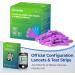 AUVON Blood Glucose Test Strips & Lancets Kit - 100 Diabetic Test Strips & 30 Gauge Lancets for Pain-Free Blood Testing - Compatible with AUVON DS-W Glucose Meter - Buy Online on GoSupps.com