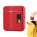Auto Nail Clippers 3 Modes Adjustable Electric Nail Clippers for Seniors - Safety Fingernail Trimmer & Cutter Lighted Quiet Nail Scissors with Storage for Home Use Red