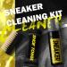 White Shoe Cleaner - Shoe Cleaning Kit - 150ml Shoe Cleaning Foam with Brush and Towel - White Trainer Cleaner - Shoe Cleaning Kit for Removing Stains and Dirt - Work on Most Shoes - Buy Online on GoSupps.com