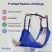 ProHeal Universal Padded Lift U Sling with Head Support - Large Polyester Divided Leg Sling | Compatible with Hoyer, Invacare, McKesson, Drive, Lumex, Joerns - 59 L x 21.5 - Pack of 1 - Buy Online on GoSupps.com