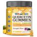 Quercetin Gummies with Bromelain for Adults & Kids - Immune & Seasonal Wellness Support, 800mg Quercetin with Bromelain, Zinc, Elderberry, Vitamin C & D3 - Sugar Free, Vegan, Pineapple Flavor, 60 Ct Pineapple 60 Count (Pack