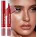 Lip Liner Pencil and Oil Set Double Sided Lip Liner and Lip Gloss SetNonSticky Long Lasting Beauty Makeup Cosmetics for Women Wife Sister Family and Girls 3 - Buy Online on GoSupps.com