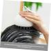 Marmerdo 2-in-1 Shampoo & Scalp Massage Brush - Silicone Hairbrush for Peeling & Scalp Care | Durable Wear-Resistant - Buy Online on GoSupps.com