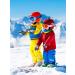 SATINIOR 2 Pairs Kids Waterproof Ski Mittens - Rose Red & Gray - 5-10 Years - Buy Online on GoSupps.com