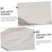 Beatifufu 4pcs Hair Dryer Storage Bag Hair Accessories Hairdryer Travel Blow-dryer Bag Fryer Fabric Light Grey - Buy Online on GoSupps.com