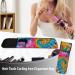 Buy Tie Dye Print Heat-Resistant Hair Flat Iron Case & Curling Iron Holder Bag - Ideal Organizer for Hair Tools - International Shipping Available - Buy Online on GoSupps.com