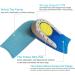 Premium Shoe Lift Inserts for Men & Women - Gel Heel Cushion Pads for Height Increase & Pain Relief - Invisible Nonslip Insoles 2.5 CM Height - Buy Online on GoSupps.com