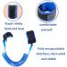 2 PCs Children's Leash - 2.5M Anti-Lost Wrist Belt for Outdoor Trips | 360 Rotation & Comfort (Blue) - Buy Online on GoSupps.com