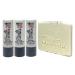 Bath & Body Works Vanilla 3 Lip Balm with a Natural Oats Sample Soap