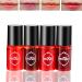 4Pcs Lip Tint Stain Set Lip Liquid Lipstick Water Lip Tint Lip Gloss Lip and Cheek Tint Multipurpose Liquid Blush  Moisturizing Lip Stain Long Lasting Waterproof Lipstick Lip Makeup for Women