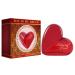 VEFSU Heart Shaped Women's Perfume Long Lasting Eau De Toilette Spray 50ML Travel Portable (Red One Size) 1 Fl Oz (Pack of 1) Red
