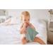 L SSIG Comforter Cloth with Teething Ring | Organic Cotton & Natural Rubber Teether - Strawberry Pink/Mint - Buy Online on GoSupps.com