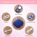Amaxiu 2Pcs Contact Lens Case Cute Contact Lens Box Holder with Mirror Portable Soak Storage Kit with Remover Tool Tweezer Solution Bottle Colorful Contact Lens Container for Travel Home(Pink+Blue) - Buy Online on GoSupps.com