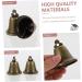 PopetPop 10-Pack Small Cow Bells - Anti-Theft Christmas Decorations for Pets Cattle & Sheep | Loud Iron Bell Accessories - Buy Online on GoSupps.com