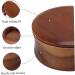 Cucufa Wooden Shaving Bowl for Men - 4.5x2.2 Inch Shaving Soap Holder with Lid | Perfect for Wet Shaves - Buy Online on GoSupps.com