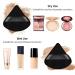 HoPliGhe 6 Pcs Velour Triangle Powder Puff Set for Face Powder - Soft & Reusable Makeup Tools - Buy Online on GoSupps.com