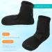 Foot Ankle Ice Pack Cooling Socks with 6 Reusable Gel Packs - Hot Cold Therapy for Pain Relief & Swelling - Plantar Fasciitis, Achilles Tendonitis, Sprains - Buy Online on GoSupps.com