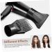 HAPINARY 2 Pcs Hair Dryer Nozzle Comb Hair Dryer Smoothing Nozzle Blow Dryer Part Flat Collector Plastic - Buy Online on GoSupps.com