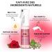 Eau De Rose Cheveux 300ml/10oz Eau De Rose Bio Locks Moisturizer Hydrating Rose Water Spray Rosewater Scalp for Dreadlocks Visage Corps Cheveux - Buy Online on GoSupps.com