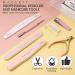 Makartt 7-Piece Pink Nail File & Buffer Set - Complete Manicure Kit with Nail Skin Trimmer & Clipper for Beginners | Premium Nail Care Essentials - Buy Online on GoSupps.com