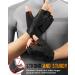 Atercel Half-Finger Bicycle Gloves for Men & Women - SBR Padded Cycling & MTB Gloves - XL Black - Perfect for Fitness & Outdoor Adventures - Buy Online on GoSupps.com