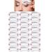 24 PCs eyebrow formation stencils reusable eyebrows grooming stencil kit eyebrows grooming stencil kit formation stencils diy tools