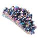 Beavorty 1pc Crystal Cluster Rock Amethyst Rainbow Quartz Natural Crystal Rhinestones Colorful 9.5X5.5CM