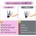 300 Pcs Cluster Lashes Set | LAUBESS Individual Eyelash Clusters for DIY Extensions - 20D/40D/50D-0.07C Mix 8-16mm - Buy Online on GoSupps.com