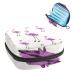 GIAPB Period Bag Sanitary Napkin Storage Bag Period Pouch Travel Makeup Bag Purple Flamingo Picture Color3351