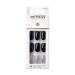 KISS IMPRESS PRESS-ON Manicure Destiny Medium square with PureFit technology contains cleaning pad mini file manicure sticks and 30 artificial nails