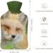 Fox Hot Water Bottle with Plush Cover | Hand Warmer for Adults & Kids | 26.5x15.3cm - International Shipping Available - Buy Online on GoSupps.com