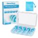 Reusable Silicone Ear Plugs - Rowotup Ultra Soft Waterproof Noise Cancelling Earplugs for Sleeping Swimming Snoring Shooting Concerts Work - 28dB Highest Noise Reduction Rating (NRR) - 5 Pairs