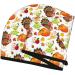Quick-Dry Hair Towel Wrap | Thanksgiving Turkey Design | Hair Drying Towel Turban for Fast Hair Drying - Buy Online on GoSupps.com