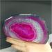 Natural Rough Raw Colorful Agate Half Surface Polishing Furnish and Home Decoration Feng Shui Crystals Stones Modern Ornament Crafts (Size : 500-600g) - Buy Online on GoSupps.com