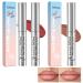 3 Pack Lip Tint, Peel Off, Safe and Moisturizing, Waterproof and Sweatproof, Long Lasting Makeup, Easy to Use (Burgundy, Light Brown)