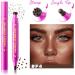 Waterproof Face Stain Pen - 2.8ml Waterproof Face Stain Pad Dual-Tip Anti-Perspirant Makeup Pencil for Halloween Special Effects and Everyday Beauty - Buy Online on GoSupps.com