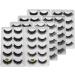 UAMOU Lashes 10/20/50/100 Boxes Mink Eyelashes 5 Pairs Natural False Eyelashes Thick Fluffy Faux Cils Lashes In Bulk G6 Cheerfully (Color : G610CS Size : 30 boxes) - Buy Online on GoSupps.com